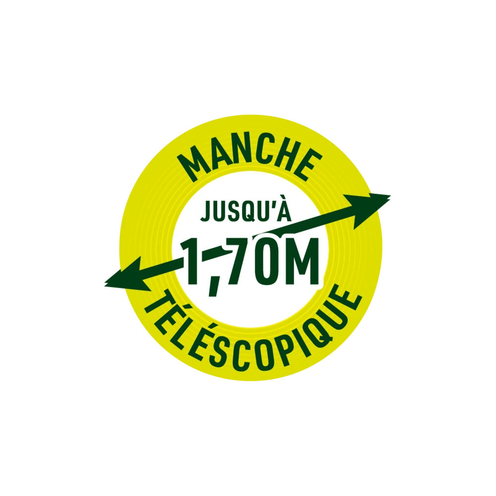 Tronçonneuse Sans Fil - 2en1 Avec Bras Télescopique - Légère/maniable – Image 3