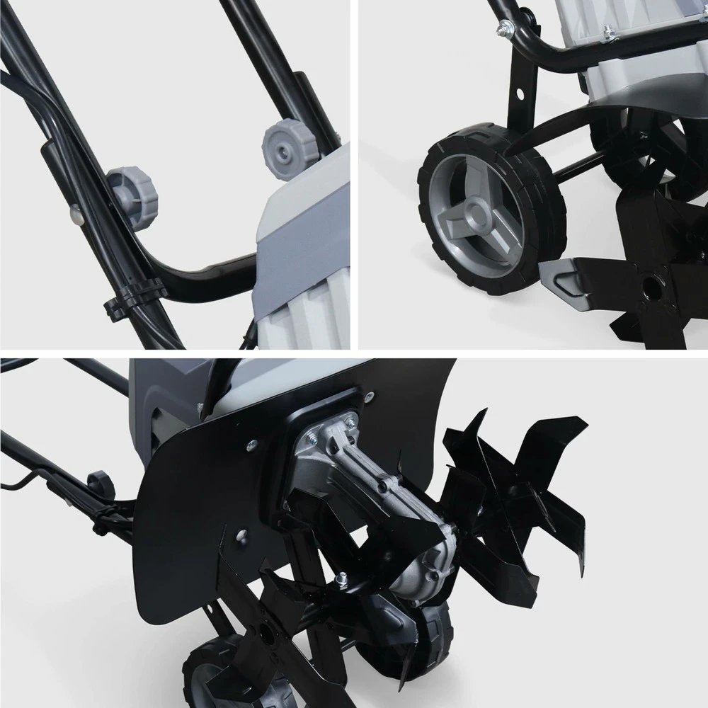 Motobineuse électrique Voltr 1400w, 6 Fraises Et Largeur De Travail De 40cm, – Image 4