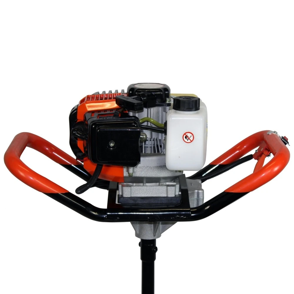 Tarière Thermique 52 Cm3, 3 Cv + Mèche 150 Mm – Image 3