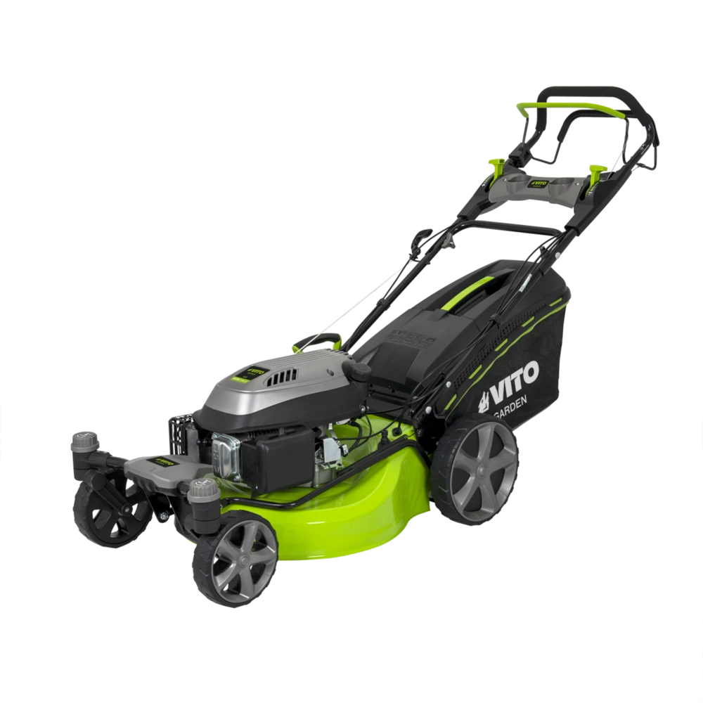 Tondeuse Thermique 6.5cv 508 Mm Roues Avant Pivotantes Surfaces 2000m² Vito