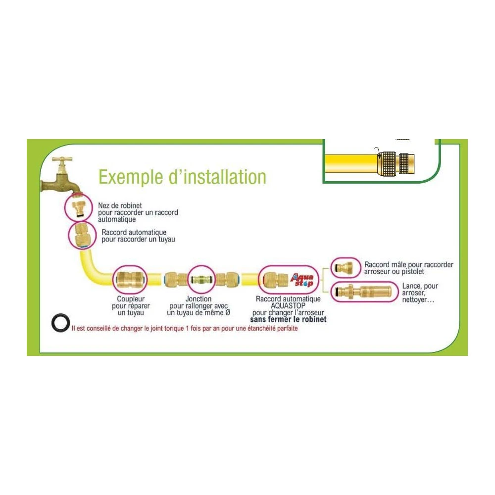 Nez De Robinet Automatique Femelle En Laiton (lot De 3) – Image 3