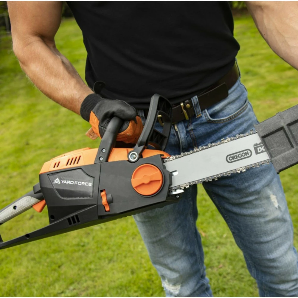 Yard Force - Tronçonneuse Sans-fil 40v Avec Guide-chaîne Oregon De 35cm Sans Batterie - Ls G35w – Image 4