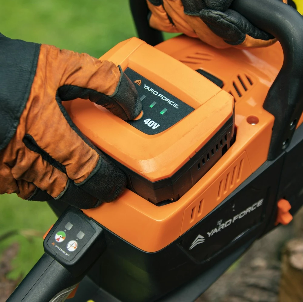 Yard Force - Tronçonneuse Sans-fil 40v Avec Guide-chaîne Oregon De 35cm Sans Batterie - Ls G35w – Image 3