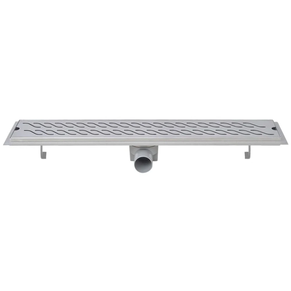 VIDAXL Drain De Douche Linéaire 730 X 140 Mm En Acier Inoxydable – Image 5