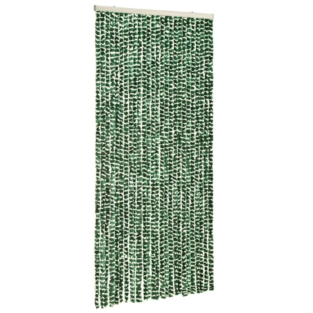 VIDAXL Moustiquaire Vert Et Blanc 100x220 Cm Chenille – Image 3