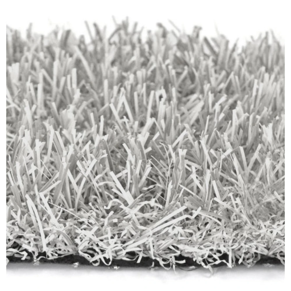 Gazon Synthétique Happy Party - Couleur Gris Clair - Classé Feu - 20mm - 2m X 2m – Image 2