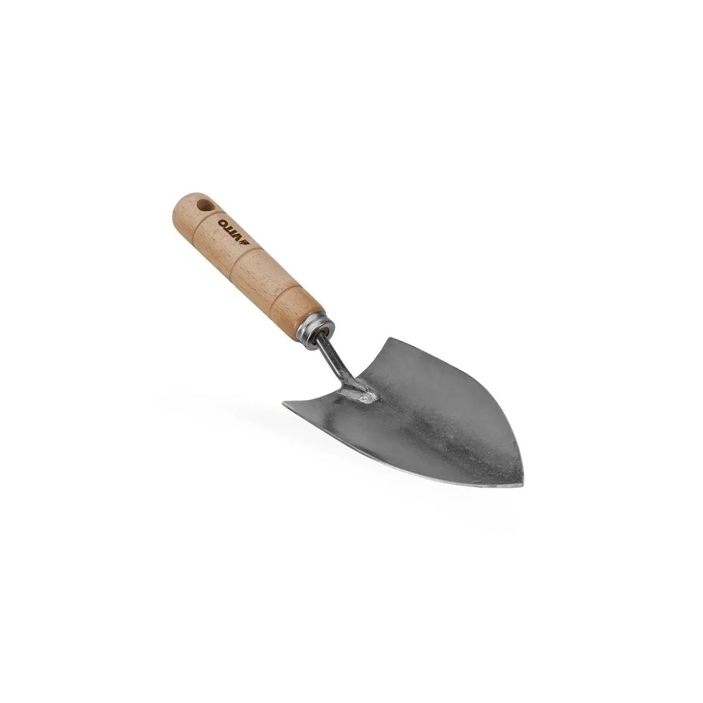 Kit 12 Outils De Jardin Manche Bois Vito Inox Et Fer Forgés à La Main – Image 3