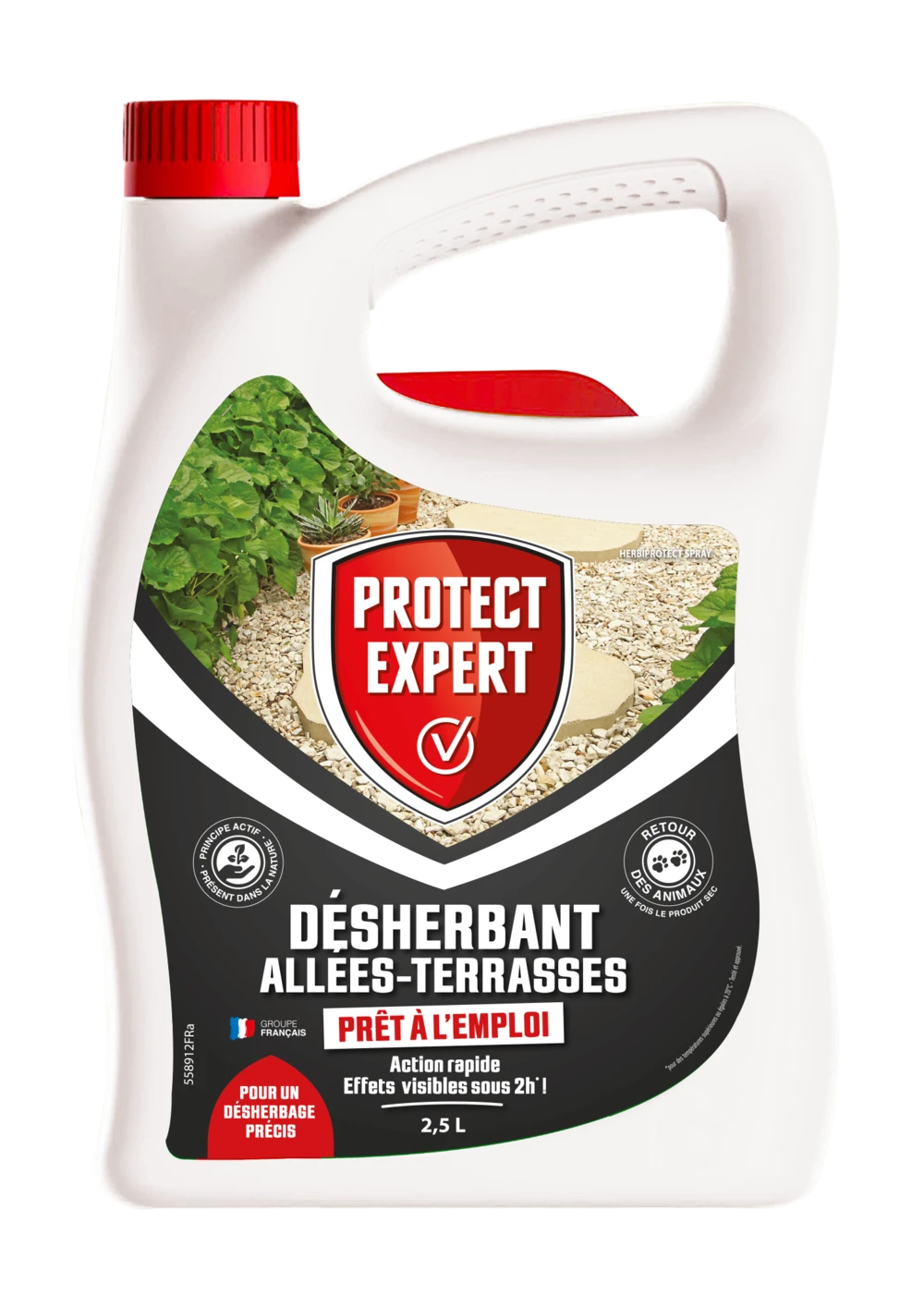 Procourpal25n |pulvérisateur Désherbant Concentré | Grandes Cours Et A