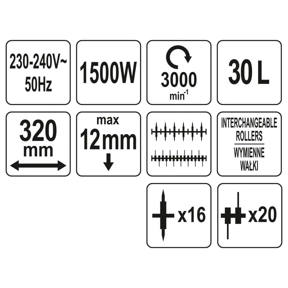 Scarificateur électrique 1500 W – Image 7