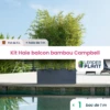 Kit Brise-vue Balcon Bambou Campbell 5 L