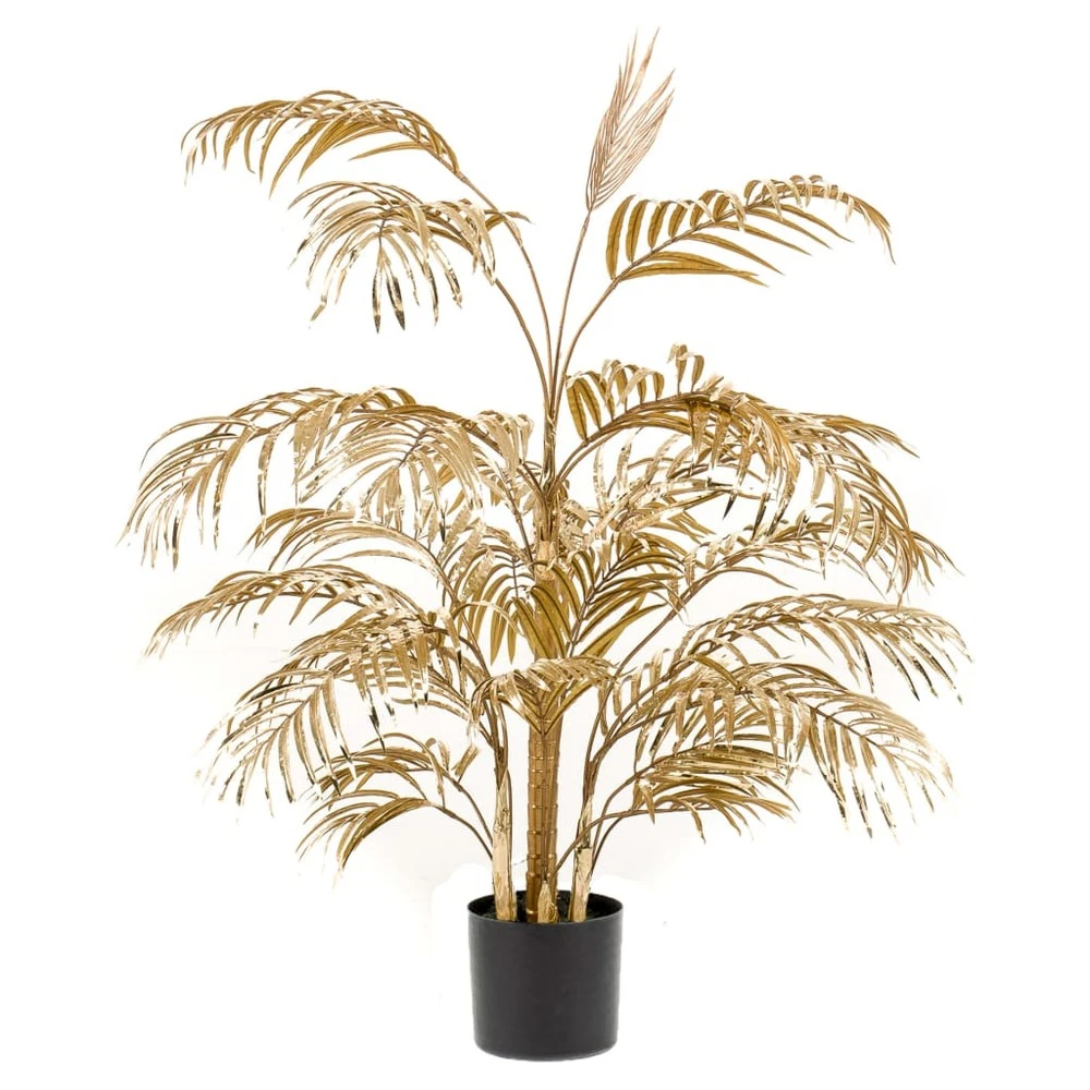 Emerald Palmier Areca Artificiel 105 Cm Doré – Image 2