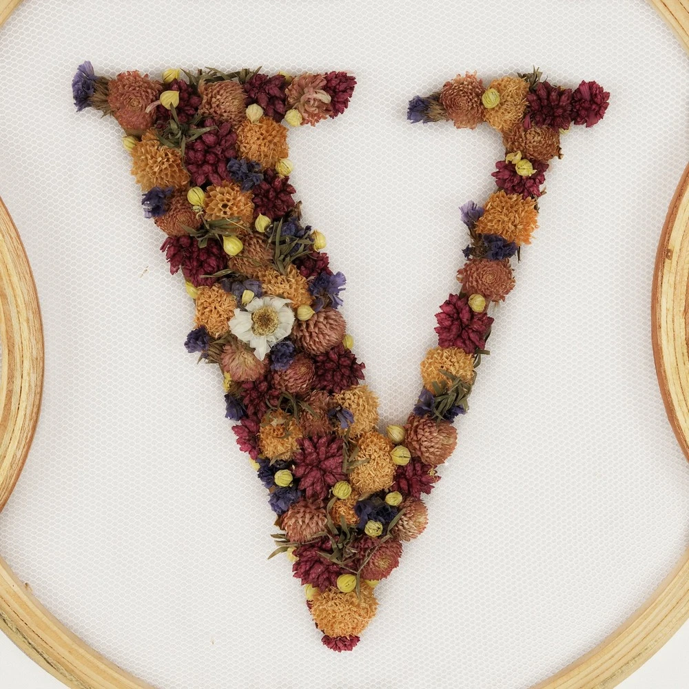 Fleurs Séchées Suspension Murale 86x2x33cm – Image 3